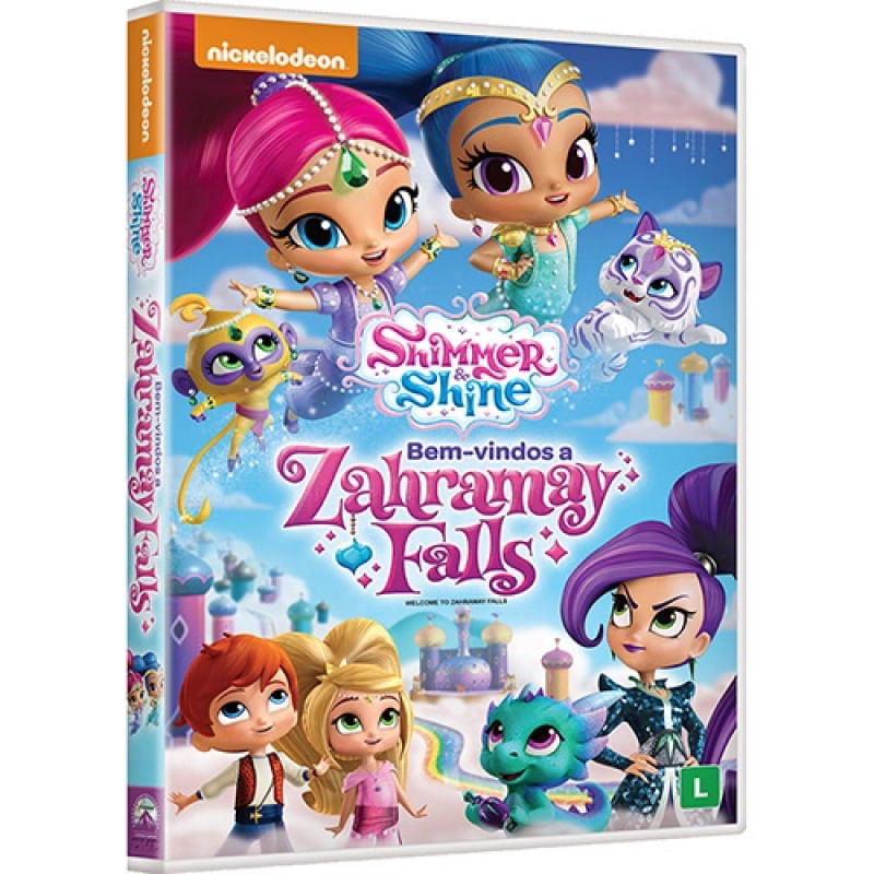 DVD Shimmer E Shine Bem-Vindos a Zahramay Falls - Shop Coopera