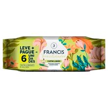 Sabonete Francis Brasilidades Capim Limão 80g 6 Unidades