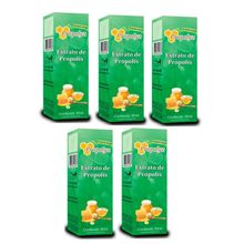 Kit com 5 Extrato de Própolis Verde Duom 30ml – Propolyz