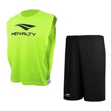 Kit Futebol Penalty Colete + Calção Juvenil