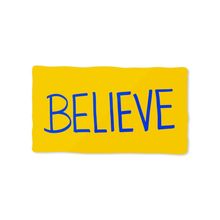 Placa Decorativa 25x14 - Believe