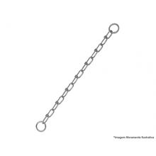 Corrente P/Cadeado Nr 1 40Cm Elo Torcido