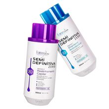 Escova Semi Definitiva 3d Forever Liss 2x300ml