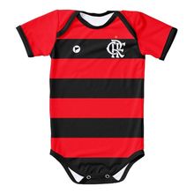 Body Flamengo Proteção UV Listrado Oficial