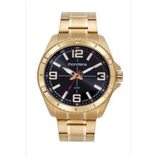 Relogio Mondaine Masculino Ref:32639gpmvde1 Esportivo Dourado
