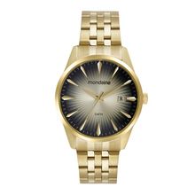Relogio Mondaine Masculino Ref:32763gpmvde3 Clássico Dourado