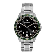Relogio Mondaine Masculino Ref:99736g0mvna3 Casual Aço Prateado