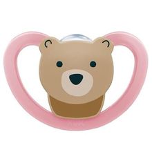 Chupeta Nuk Space Girl Tamanho 1 Sortido Chupeta Nuk Ursinho Girl Silicone S1 0-6 Meses