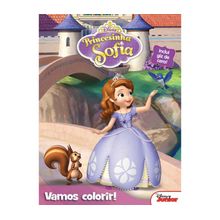 Disney - Vamos colorir - Sofia