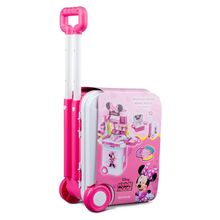 Maleta de Viagem Minnie Médico Playset 3 Em 1 Multikids - BR1296 BR1296