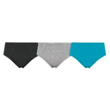 Kit 3 Cuecas Slip Selene Algodão Infantil