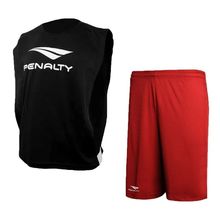 Kit Futebol Penalty Colete + Calção Juvenil