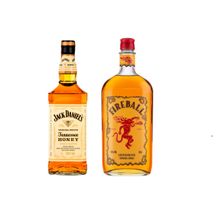 Kit Jack Daniel's Honey 1L + Fireball Licor de Canela 750ml
