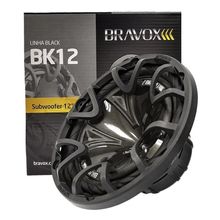 Subwoofer 12" Bravox BK12-D2 - 350 Watts RMS Bobina Dupla - 2 + 2 Ohms