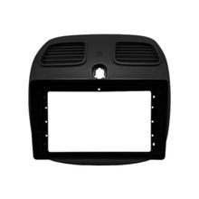 Moldura 9" Flutuante Grand Siena 12/21 Palio Sport 12/17 Preta (Chi) - Fiamon(5854)