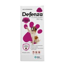 Defenza Comprimido Antipulgas 40kg a 56kg - MSD