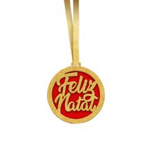 Enfeite Feliz Natal para Árvore