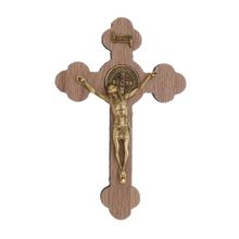 Crucifixo de Parede São Bento 12cm