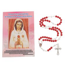 Terço das Lágrimas de Sangue de Nossa Senhora Rosa Mística