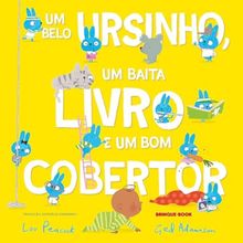 Um belo ursinho, um baita livro e um bom cobertor