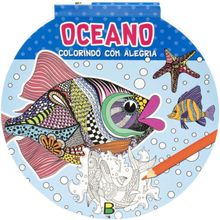 Colorindo com alegria - Oceano