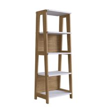 Estante Trend com 05 Prateleiras Hanover e Off White - D'Rossi