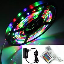 Fita Led 5m Ultra Rgb 3528 Prova D'agua + Controle + Fonte