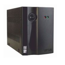 Estabilizador Elétrico Preto Pró Gel Upsai 1000va 110v