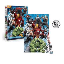 Quebra Cabeça Puzzle Os Vingadores Avengers 150 Peças - Toyster
