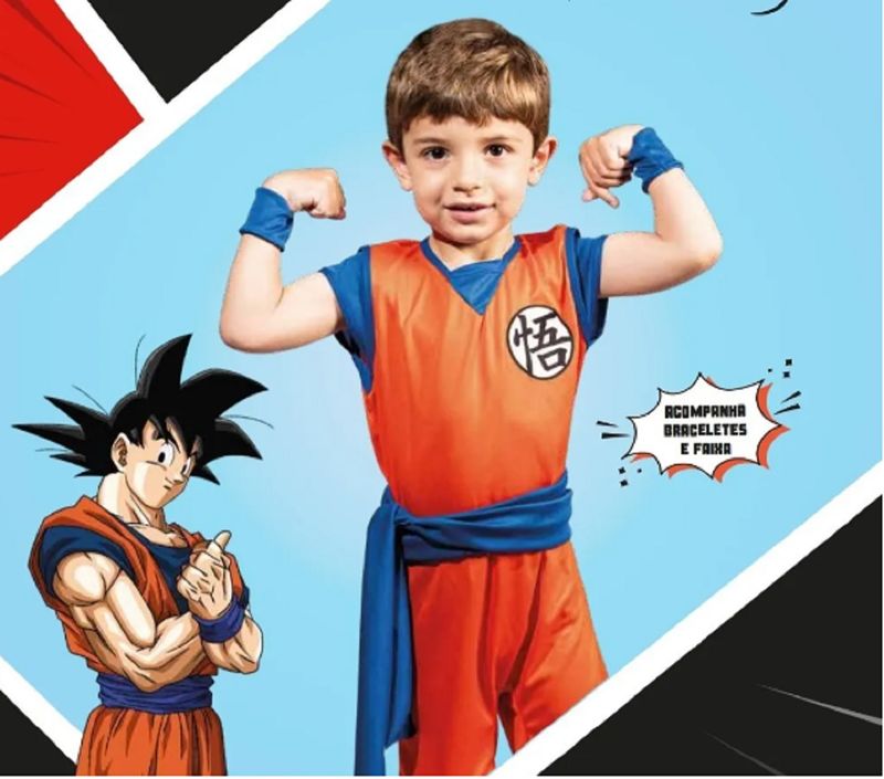 Dragon Ball Z Goku Criança