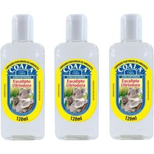 Kit 3 Desinfetante Concentrado de Ambiente Coala Citriodora 120ML