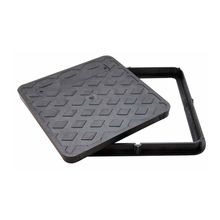 Kit 2 Tampa 40x40 Pvc Para Gordura Esgoto Elétrica Simples