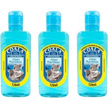 Kit 3 Desinfetante Concentrado de Ambiente Coala Algas Marinhas 120ML