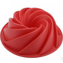 Forma Para Bolo Flan Grande n 24  em Silicone - Mimo Style