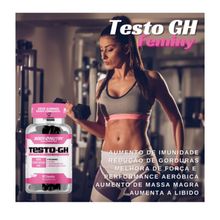 Pré Hormonal Feminino Testo Gh 60 Cápsulas, F. Importada Mais Vendido