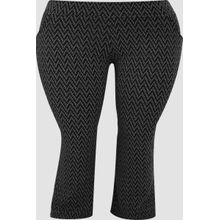 Calça Pau a Pique estampada Preto