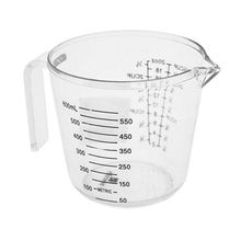 Jarra para Medir Receitas  Jarra Medidora 600 ml mede ml, cup e oz - HK