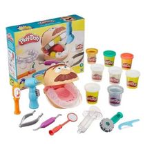Massinha PlayDoh de modelar - Brincando de Dentista - Hasbro