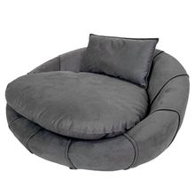 Cama Caminha Sofá Pet Cachorro Gato Cinza Zafira Caemmun