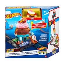 Pista - Hot Wheels City - Sorveteria MATTEL