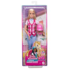 Boneca - Barbie -  A Grande Corrida de Cavalos - Malibu Equitacao MATTEL
