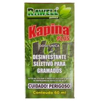 Kapina Plus 60 ml  Elimina Tiririca e Folha Larga do Gramado esmeralda