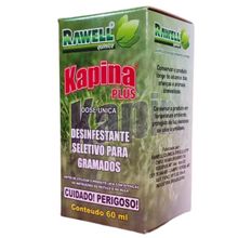 Kapina Plus 60ml Tiririca 100% Folhas Largas Grama Esmeralda
