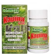 Kapina plus 60 ml Extermina Todas Plantas Daninhas Na Grama Esmeralda