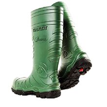 Bota De Borracha Superleve Baspan Cano Longo Verde
