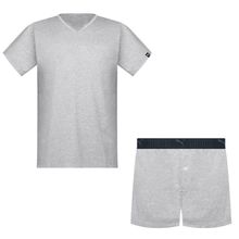 Pijama Puma Camiseta + Samba Canção Masculino