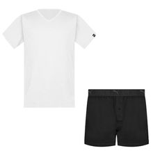 Pijama Puma Camiseta + Samba Canção Masculino