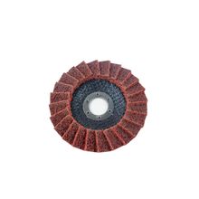 Disco Flap Para Polimento Grosso Vermelho 4.1/2