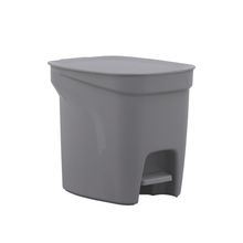 Lixeira Compact Cinza 7L