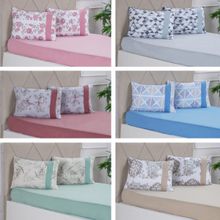 JOGO DE CAMA BELLA CAMA CASAL 3 PECAS SORTIDO